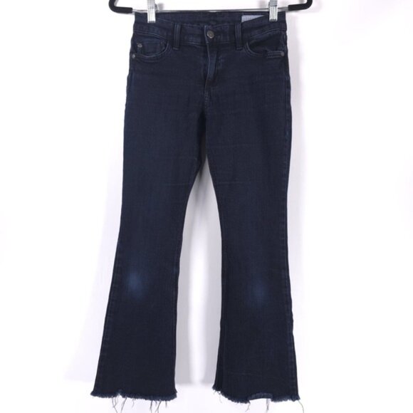 PISTOLA USA🇺🇸MADE Flare Raw Hem Mid Rise Jeans‎ Size 26 - Picture 4 of 13